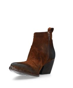 Tex Style Elena Iachi | E3392 Tronchetto Brown Con Borchie