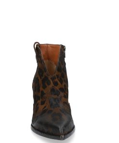 Tex Style Elena Iachi | E2004 Tronchetto Texano Pelle Leopard Mm70