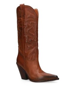 Tex Style Elena Iachi | E3634 Stivale Western Pelle Cuoio