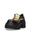 Scarpe Elena Iachi | E3728T Mocassino Oro Vintage