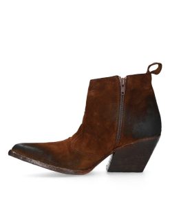 Tex Style Elena Iachi | E3392 Tronchetto Brown Con Borchie