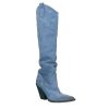 Tex Style Elena Iachi | E3632 Stivale Western Scamosciato Denim