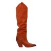 Tex Style Elena Iachi | E3632 Stivale Western Scamosciato Mango