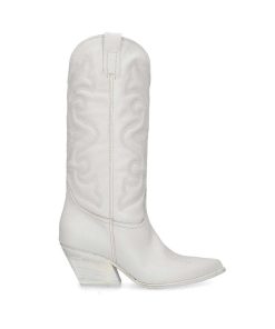 Tex Style Elena Iachi | E2000 Stivale Texano Pelle Bianco