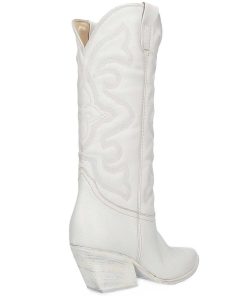 Tex Style Elena Iachi | E2000 Stivale Texano Pelle Bianco