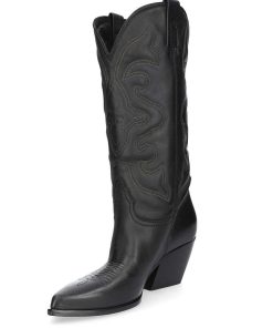 Tex Style Elena Iachi | E2000 Stivale Texano Pelle Nero