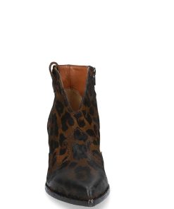 Inverno 2024 Elena Iachi | E2004 Tronchetto Texano Pelle Leopard Mm70