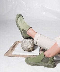 Sneakers Elena Iachi | Sneaker Hit Verde Militare