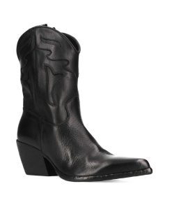 Tex Style Elena Iachi | E2016 Stivale Texano In Pelle Nero