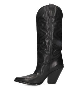 Stivali Elena Iachi | E3634 Stivale Western Pelle Nero