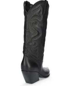 Tex Style Elena Iachi | E2000 Stivale Texano Pelle Nero