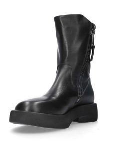 Inverno 2024 Elena Iachi | E2772 Tronchetto Biker Nero