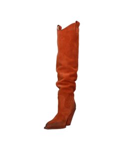 Tex Style Elena Iachi | E3632 Stivale Western Scamosciato Mango